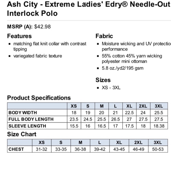 🌟 Ladies’ Cotton Blend Polo Shirt - Picture 6 of 6